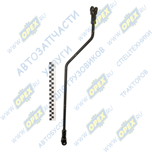 80-4216060 Тяга МТЗ-80 управления задним ВОМ, ф12, L=670, в сборе с вилками МТЗ РУП1